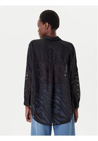 French Connection Bluzka 72NZR Czarny Relaxed Fit. Kolor: czarny. Materiał: syntetyk #5