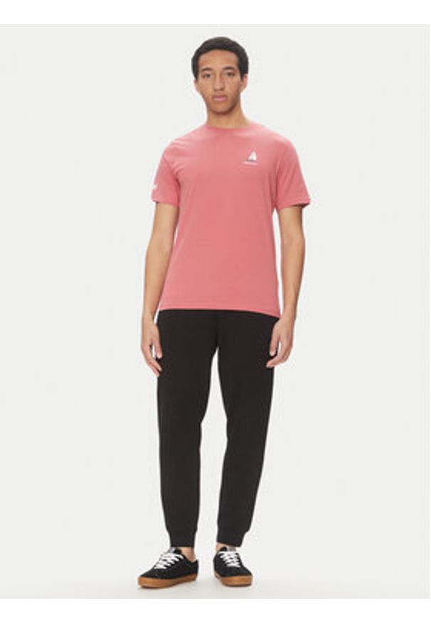 Helly Hansen T-Shirt Shoreline 54601 Czerwony Regular Fit. Kolor: czerwony. Materiał: bawełna