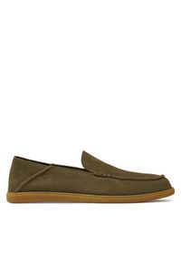 Clarks Mokasyny Clarkbay Step 26177506 Khaki. Kolor: brązowy. Materiał: skóra, zamsz #1