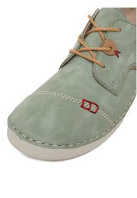 Rieker Półbuty 52528-52 Zielony. Kolor: zielony. Materiał: materiał #5