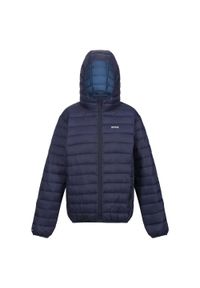 Regatta - Kurtka Ocieplana Damska Z Kapturem Marizion. Typ kołnierza: kaptur. Kolor: niebieski. Materiał: puch. Sport: turystyka piesza #1