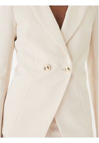 Rinascimento Marynarka CFC0128646003 Beżowy Slim Fit. Kolor: beżowy. Materiał: syntetyk #4