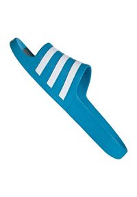 Adidas - Klapki adidas Adilette Aqua M FY8047 niebieskie. Kolor: niebieski. Materiał: materiał. Wzór: gładki. Sezon: zima #7