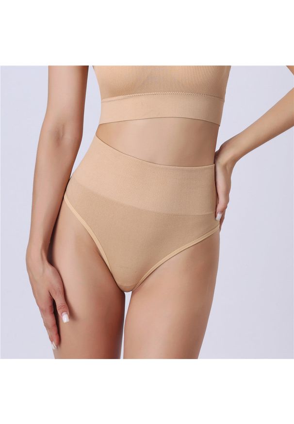 Intica - Stringi modelujące z wysokim stanem elastyczne na co dzień Maiu. Stan: podwyższony. Kolor: biały. Materiał: tkanina, materiał