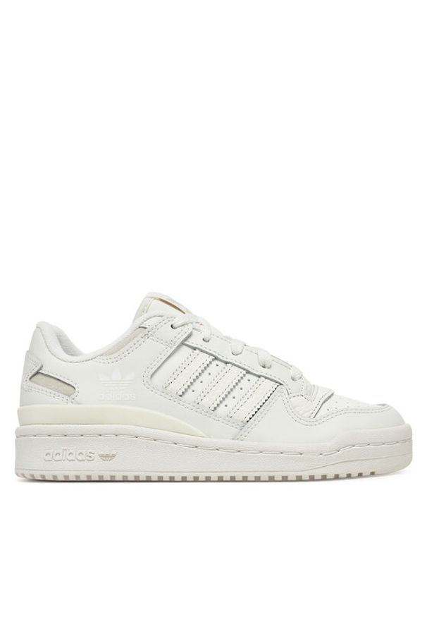 Adidas - adidas Sneakersy Forum Low CL IH7916 Biały. Kolor: biały. Materiał: skóra