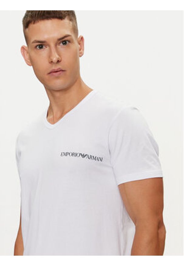 Emporio Armani Underwear Komplet 2 t-shirtów 111849 4F717 33034 Kolorowy Slim Fit. Materiał: bawełna. Wzór: kolorowy