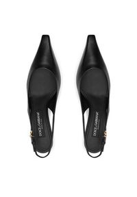 DOLCE & GABBANA - Dolce&Gabbana Czółenka CG0805 A1953 Czarny. Kolor: czarny. Materiał: skóra #5