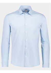 Lindbergh Koszula 30-203172 Błękitny Slim Fit. Kolor: niebieski. Materiał: bawełna #7