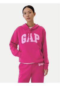 GAP - Gap Bluza 463506-60 Różowy Regular Fit. Kolor: różowy. Materiał: bawełna #1