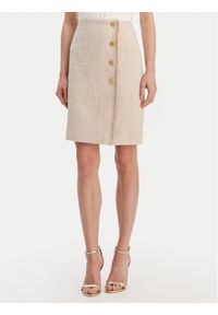Luisa Spagnoli Spódnica ołówkowa Tanzania 543169 Beżowy Regular Fit. Kolor: beżowy. Materiał: bawełna #1