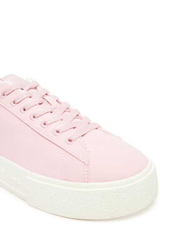 Tommy Jeans Sneakersy Tjw Flatform Sneaker EN0EN02819 Różowy. Kolor: różowy. Materiał: materiał