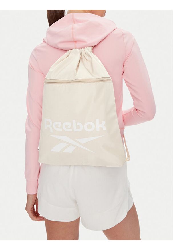 Reebok Plecak RBK-B-044-CCC Beżowy. Kolor: beżowy. Materiał: materiał