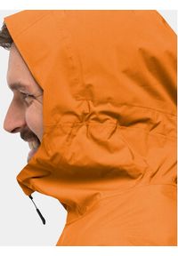 Jack Wolfskin Kurtka przeciwdeszczowa Elsberg 2.5L Jkt 1115881 Pomarańczowy Regular Fit. Kolor: pomarańczowy. Materiał: syntetyk