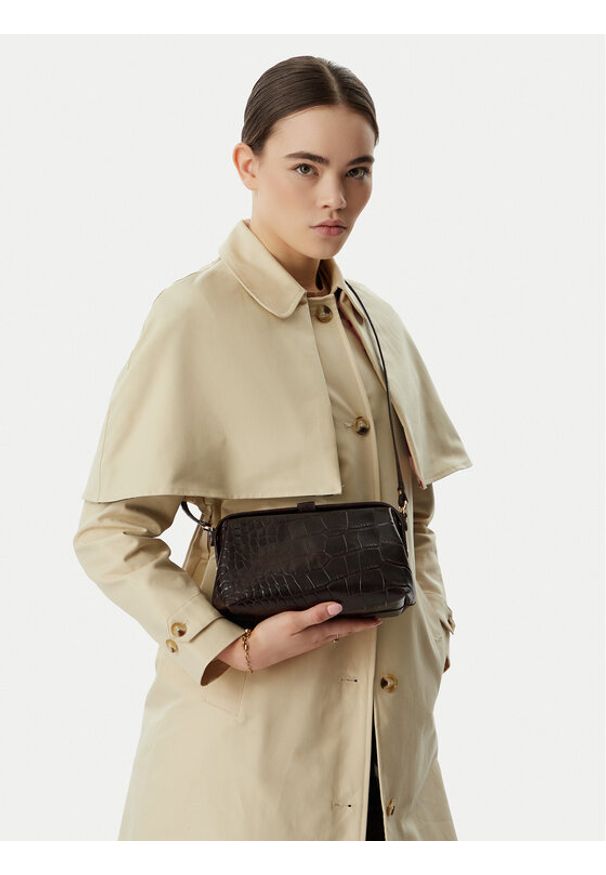 BALAGAN - Balagan Torebka Rofe Brązowy. Kolor: brązowy. Materiał: skórzane