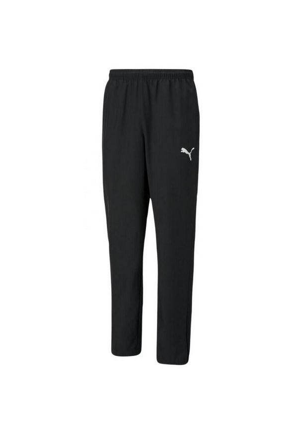 Puma - Spodnie Do Joggingu Męskie TeamRISE Sideline. Kolor: czarny. Materiał: dresówka. Sport: bieganie
