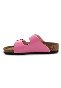 Klapki Birkenstock Arizona Bs 1027133 różowe. Okazja: na co dzień, na uczelnię, na spacer. Kolor: różowy. Materiał: materiał. Wzór: paski. Styl: casual #5