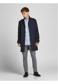 Jack & Jones - Jack&Jones Koszula 12182486 Błękitny Slim Fit. Kolor: niebieski. Materiał: bawełna #4