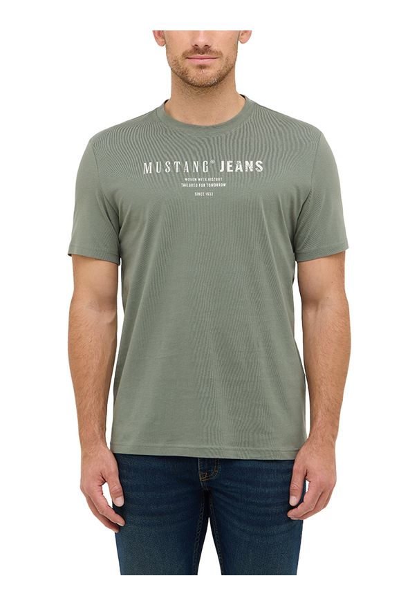 Męski T-Shirt Mustang Style Austin Agave Green 1016867 6473