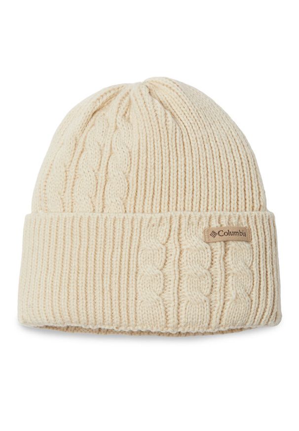 columbia - Columbia Czapka Agate Pass™ Cable Knit Beanie Biały. Kolor: biały. Materiał: materiał