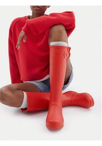 Hunter Kalosze CEO-SJY-T Czerwony. Kolor: czerwony. Materiał: kauczuk #9