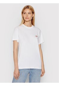 Dickies T-Shirt Mapleton DK0A4XDAWHX Biały Regular Fit. Kolor: biały. Materiał: bawełna #1