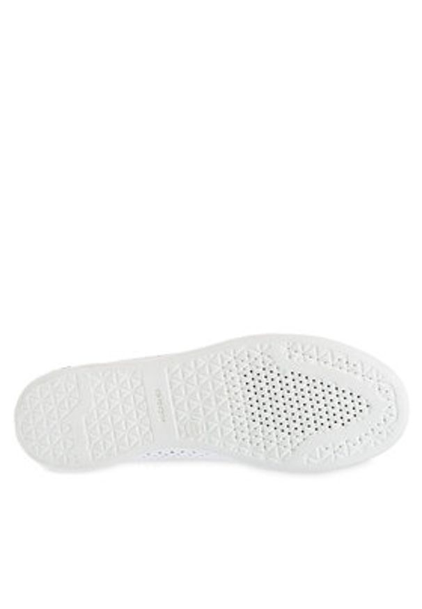 Geox Sneakersy D Jaysen D151BB 085CF C1Z1N Biały. Kolor: biały. Materiał: skóra