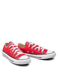 Converse Trampki All Star Ox M9696C Czerwony. Kolor: czerwony. Materiał: materiał. Model: Converse All Star #3