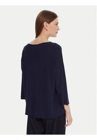 Kontatto Sweter 3M0801C Granatowy Regular Fit. Kolor: niebieski. Materiał: syntetyk #5