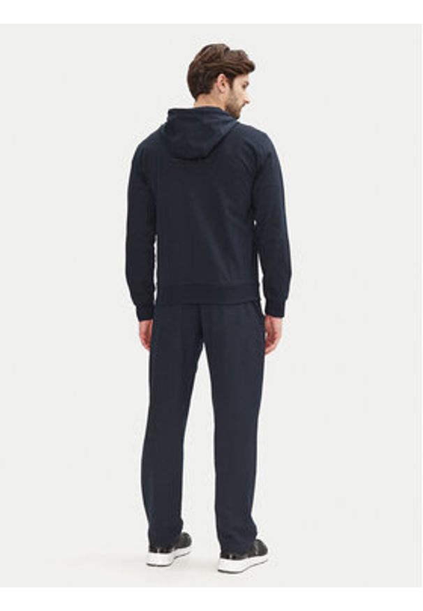 EA7 Emporio Armani Dres 7M000236 AF13512 UB102 Granatowy Regular Fit. Kolor: niebieski. Materiał: bawełna