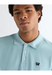 Wrangler - MESKA KOSZULKA WRANGLER POLO SHIRT FORGET ME NOT 112378001. Typ kołnierza: polo #8