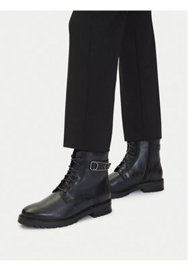 Lasocki Trzewiki CEO-WB-GINEVRA-34 Granatowy. Kolor: niebieski. Materiał: skóra