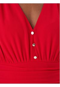 Morgan Sukienka wieczorowa 261-RLUCY Czerwony Regular Fit. Kolor: czerwony. Materiał: syntetyk. Styl: wizytowy #3