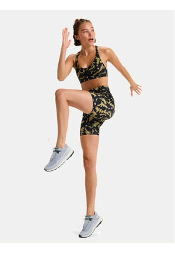 Roxy Biustonosz sportowy Heart Into It Pt ERJKT04012 Czarny. Kolor: czarny. Materiał: syntetyk