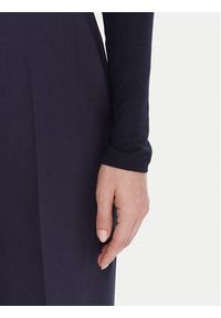 United Colors of Benetton - United Colors Of Benetton Golf 3Z12D2010 Granatowy Slim Fit. Typ kołnierza: golf. Kolor: niebieski. Materiał: wiskoza #3