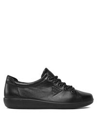 ecco - ECCO Sneakersy Soft 2.0 20650356723 Czarny. Kolor: czarny. Materiał: skóra #2