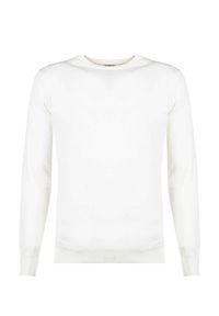 Xagon Man Sweter "C-neck" | A22081 & ELV19 | Mężczyzna | Kremowy. Okazja: na co dzień. Kolor: kremowy. Materiał: nylon, poliester, wełna, akryl. Styl: casual #6