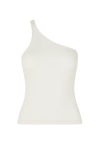 Samsoe & Samsoe - Samsøe Samsøe Bluzka Sophie F23100114 Biały Slim Fit. Kolor: biały. Materiał: bawełna #3