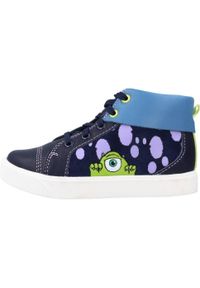 Clarks - Kapcie CLARKS CITY SCARE T Niebieski. Kolor: niebieski. Materiał: tkanina, skóra. Sport: turystyka piesza