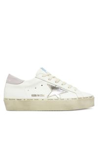 GOLDEN GOOSE Sneakersy Hi Star Classic With List GWF00118.F006845.10527 Biały. Kolor: biały. Materiał: skóra