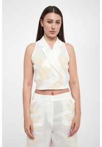 Marella - Top damski lniany Kriss MARELLA. Materiał: len #3