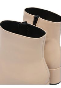 HÖGL Botki 0-184130-14000 Écru. Materiał: skóra #6