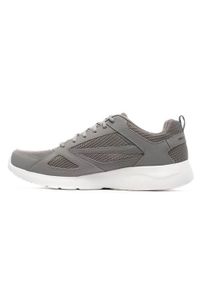 skechers - Buty do chodzenia męskie Skechers Dynamight 20FALLFO. Zapięcie: sznurówki. Kolor: wielokolorowy, szary. Materiał: materiał, syntetyk. Szerokość cholewki: normalna. Sport: turystyka piesza