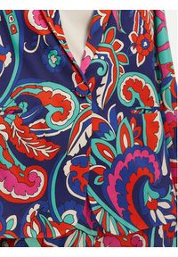 LOLA CASADEMUNT Marynarka MS2502017 Kolorowy Regular Fit. Materiał: wiskoza. Wzór: kolorowy #3