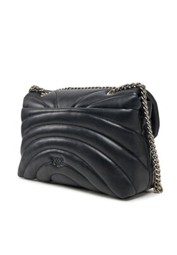 Pinko - PINKO Torebka Love Puff Classic Cl AI 24-25 PLTT 100038 A1EX Czarny. Kolor: czarny. Materiał: skórzane