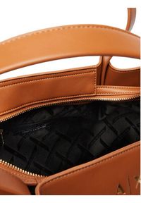 Armani Exchange Torebka XW001211 AF22645 U6119 Beżowy. Kolor: beżowy. Materiał: skórzane #6