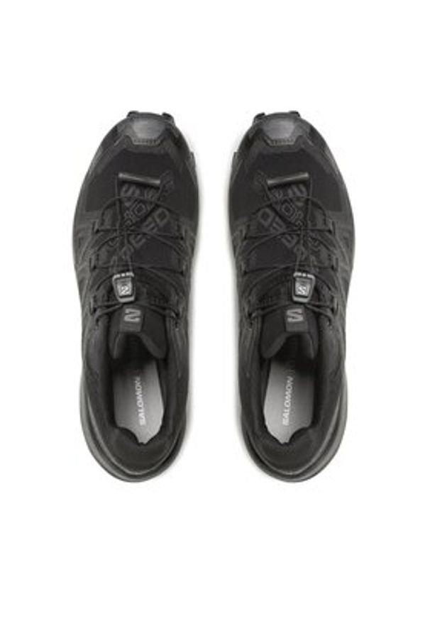 salomon - Salomon Buty do biegania Speedcross 6 L41737900 Czarny. Kolor: czarny. Materiał: syntetyk. Model: Salomon Speedcross