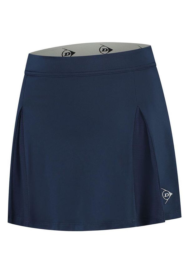DUNLOP - Spódniczka tenisowa dziewczęca Dunlop Club Skirt Girl. Kolor: niebieski. Styl: sportowy
