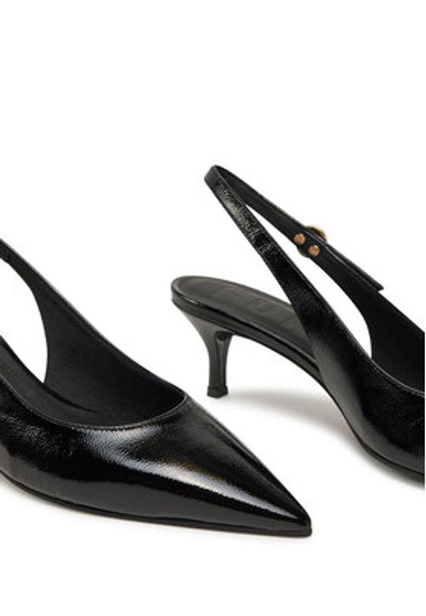 Furla Sandały Sfera Slingback YJ07SFE Y57000 O6000 Czarny. Kolor: czarny. Materiał: skóra