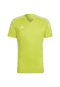 Adidas - Koszulka męska adidas Condivo 22 Jersey. Kolor: zielony. Materiał: jersey