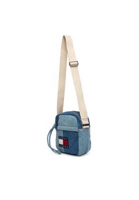 Tommy Jeans Saszetka Tjm Denim Patchwork Reporter AM0AM14287 Niebieski. Kolor: niebieski. Materiał: materiał #2